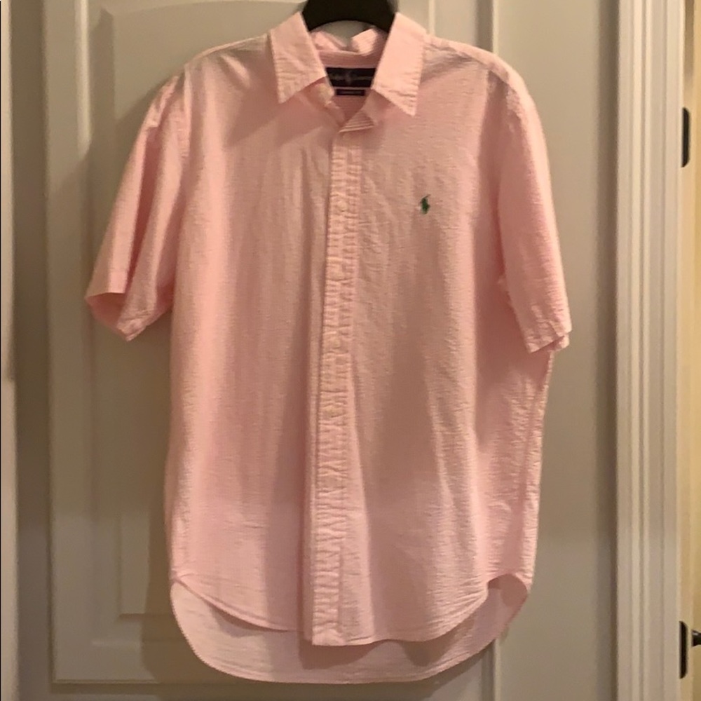 Striped Ralph Lauren short sleeve button down